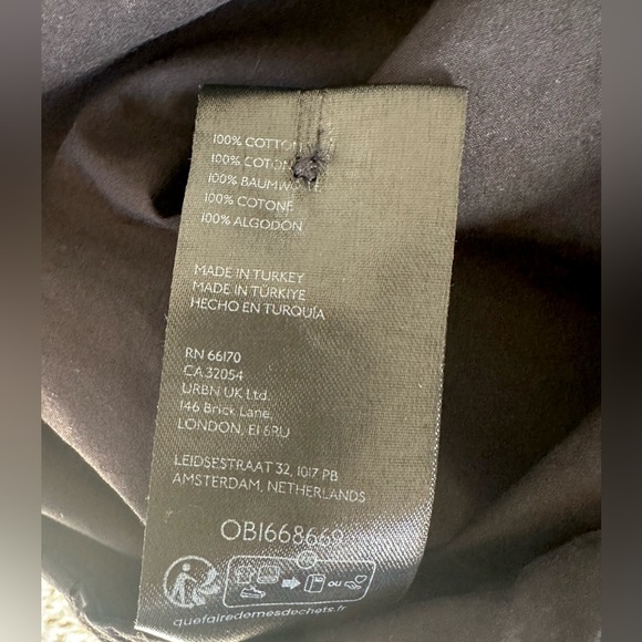 Anthropologie Maeve The Soren Longsleeve Black Shirt Dress Size Small - Picture 9 of 12